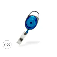 Yo-Yo Premier Badge Reel - Translucent 70cm Retractable Cord - Strap Fitting (Pack of 100)