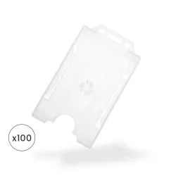 Open Faced Biodegradable Cardholders Portrait (Pack of 100) Open Faced Biodegradable Cardholders Portrait (Pack of 100)