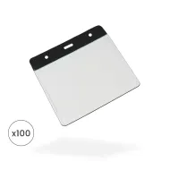 Flexible PVC Pass Holders (Pack of 100)