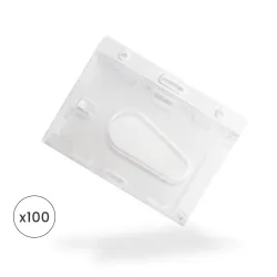 Enclosed Crystal Card Holder (Pack of 100) Enclosed Crystal Card Holder (Pack of 100)
