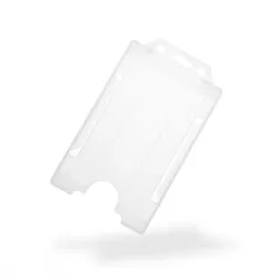 Evohold Antimicrobial Open-Faced Card Holders Portrait Single Sided (Pack of 100) Evohold Antimicrobial Open-Faced Card Holders Portrait Single Sided (Pack of 100)