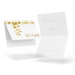 White Gold Bow Gift Card Holder (Pack of 100) White Gold Bow Gift Card Holder (Pack of 100)