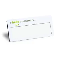 #hellomynameis... Window Badge