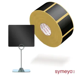 Black Symeyo Display Labels (90x75mm) Black Symeyo Display Labels (90x75mm)