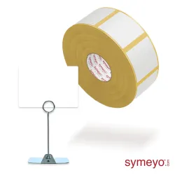 Matte White Symeyo Display Labels (90x62mm) Matte White Symeyo Display Labels (90x62mm)