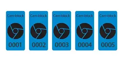 Cam Block Stickers - Sequential Numbering