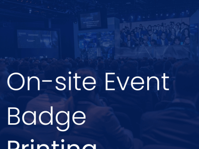 On-site Event Badge Printing