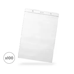 A5 Clear Vinyl Holders - insert size 157mm x 210mm - Portrait - Pack of 100 A5 Clear Vinyl Holders - insert size 157mm x 210mm - Portrait - Pack of 100