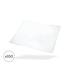 Clear Vinyl Landscape Holders (Pack of 100) Clear Vinyl Landscape Holders (Pack of 100)