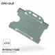 Evohold Antimicrobial Open Faced Card Holders Landscape Single Sided - Pack of 100