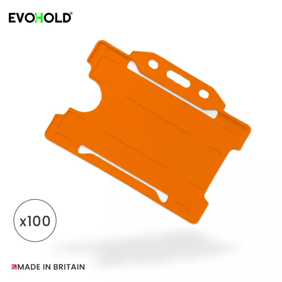 Evohold Landscape Open Faced Card Holders (Pack of 100)