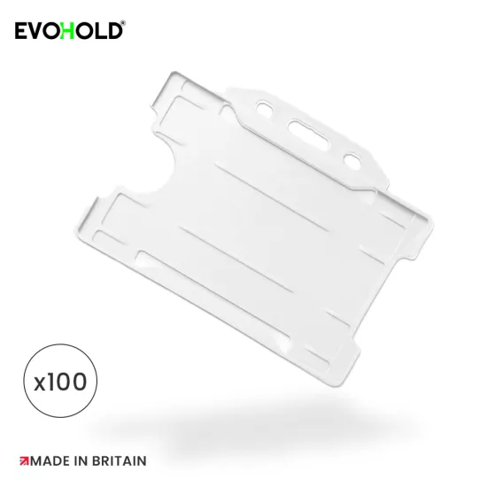 Evohold Landscape Open Faced Card Holders (Pack of 100)