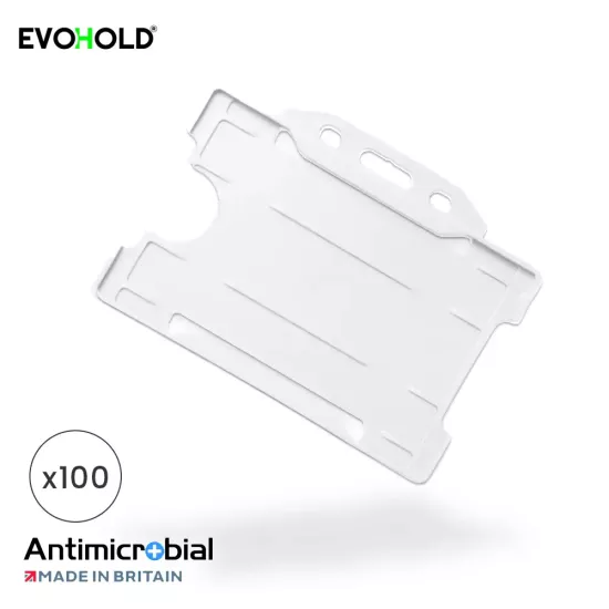 Evohold Antimicrobial Open Faced Card Holders Landscape