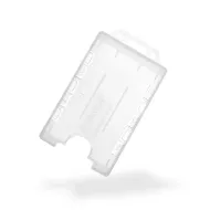 Evohold Antimicrobial Open-Faced Card Holders Portrait Double Sided (Pack of 100) Evohold Antimicrobial Open-Faced Card Holders Portrait Double Sided (Pack of 100)
