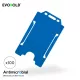 Evohold Antimicrobial Open-Faced Card Holders Portrait Single Sided - Pack of 100