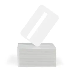 Signature Strip Blank White Cards (Pack of 100) Signature Strip Blank White Cards (Pack of 100)