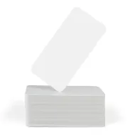 Blank White 109mm PVC Cards (Pack of 100) Blank White 109mm PVC Cards (Pack of 100)