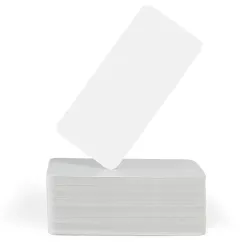 Blank White 128mm PVC Cards (Pack of 100) Blank White 128mm PVC Cards (Pack of 100)