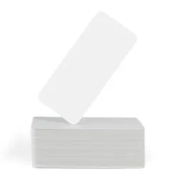Blank White 140mm PVC Cards (Pack of 100) Blank White 140mm PVC Cards (Pack of 100)