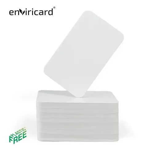 <br>Enviricard White Paperboard Cards