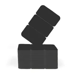 Evolis Matte Black PVC 3TAG Cards (Pack of 100) Evolis Matte Black PVC 3TAG Cards (Pack of 100)