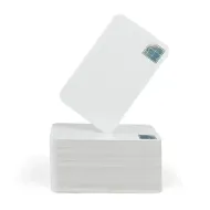 FOTODEK® Blank White PVC Cards with Security HoloImage (Pack of 100)