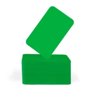 FOTODEK® Solid Core Emerald PVC Cards (Pack of 100)
