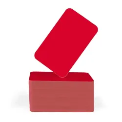 FOTODEK® Solid Core Pillarbox Red PVC Cards (Pack of 100) FOTODEK® Solid Core Pillarbox Red PVC Cards (Pack of 100)