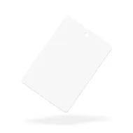 Matica XL8300 Plain White 124mm PVC Cards (Pack of 250)