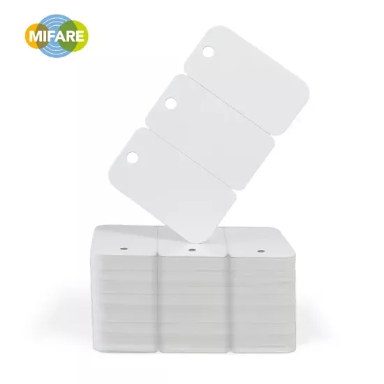 NXP MIFARE® Blank White Classic EV1 3 Up Snap Cards (Pack of 100) 