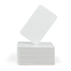 Swiftcolor 90mm x 140mm Blank White Cards (Pack of 100) Swiftcolor 90mm x 140mm Blank White Cards (Pack of 100)