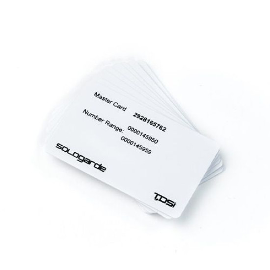 TDSi SOLOgarde MIFARE Cards 2920-3021 - Pack of 25 inc. Master Card TDSi SOLOgarde MIFARE Cards 2920-3021 - Pack of 25 inc. Master Card