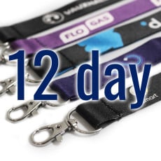 Dye Sublimation Lanyards Express Service 7 Day Delivery