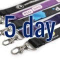 Dye Sublimation Lanyards 5 Day Delivery