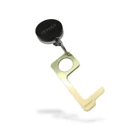 Evohold Antimicrobial Door Opener with Badge Reel (Pack of 50)