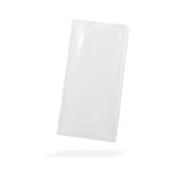 Clear Textured PVC Plastic Pocket (215 x 105mm)