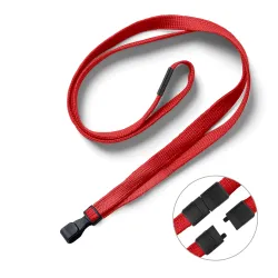 10mm Tubular Polyester Lanyard With Plastic Clip (Pack of 25) 10mm Tubular Polyester Lanyard With Plastic Clip (Pack of 25)