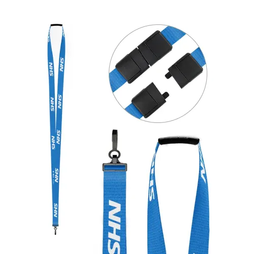 <br>Pre-Printed NHS Blue Lanyards