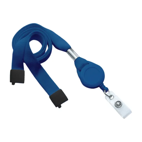 16mm Polyester Lanyard With Badge Reel (25 Pack)