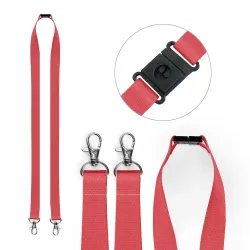 20mm Polyester Lanyards With Two Metal Trigger Clips (Pack of 100) 20mm Polyester Lanyards With Two Metal Trigger Clips (Pack of 100)