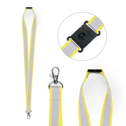 20mm Reflective Hi-Viz Polyester Lanyards (Pack of 25) 20mm Reflective Hi-Viz Polyester Lanyards (Pack of 25)