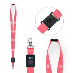 20mm Polyester LED Lanyards (Pack of 25) 20mm Polyester LED Lanyards (Pack of 25)