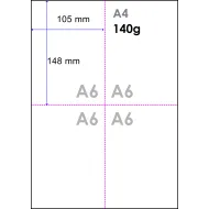 Perforated Paper Name Badge Inserts