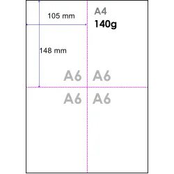 Perforated Paper Name Badge Inserts