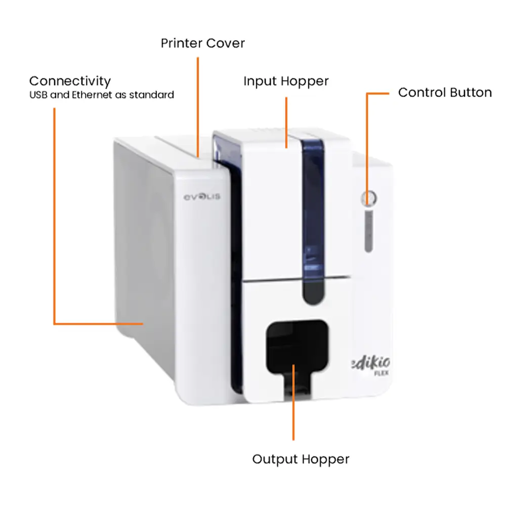 Edikio Flex Bundle ID Card Printer