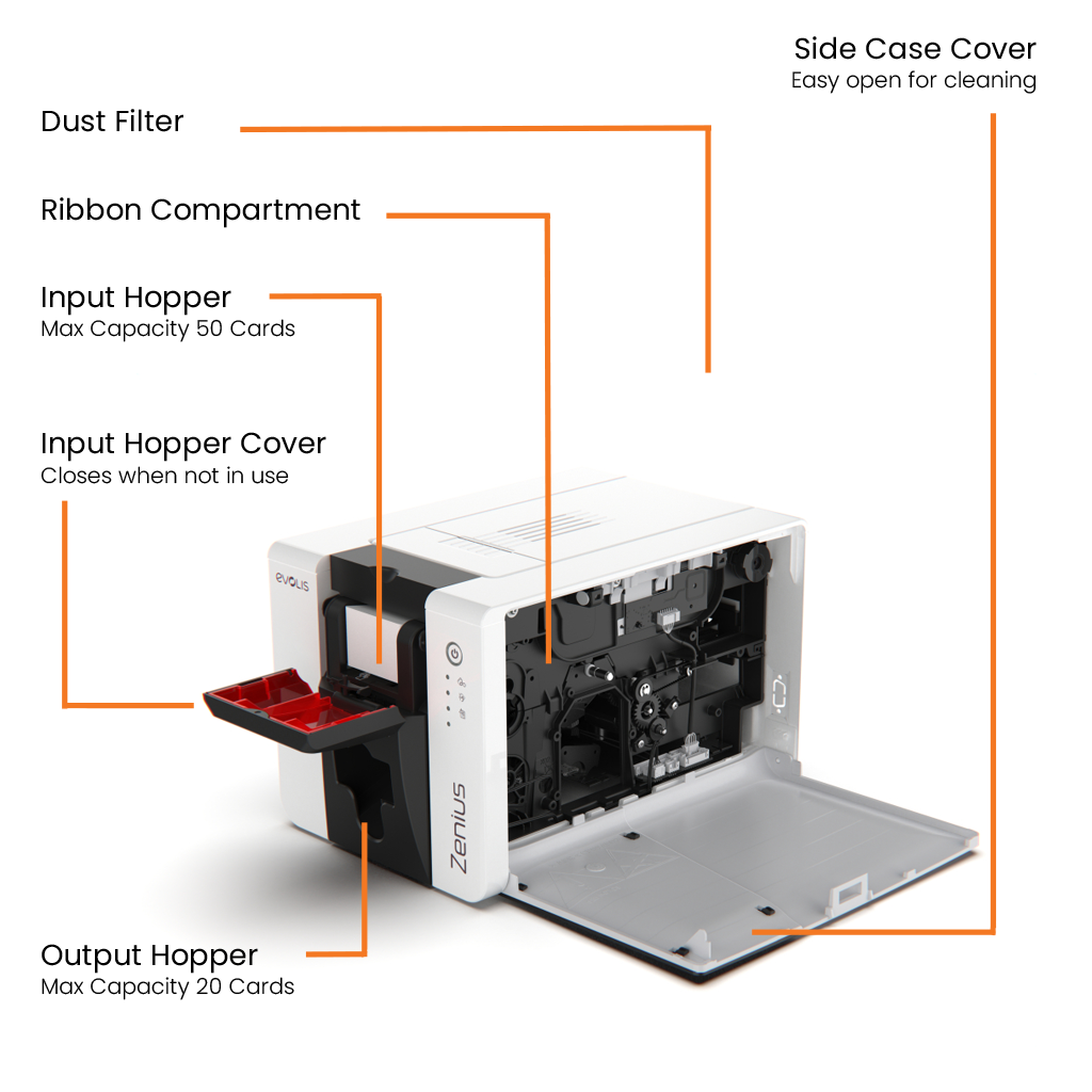 Evolis Zenius 2 ID Card Printer