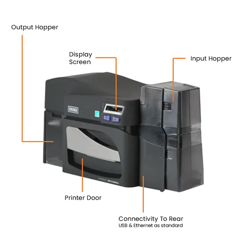 FARGO DTC4500e ID Card Printer