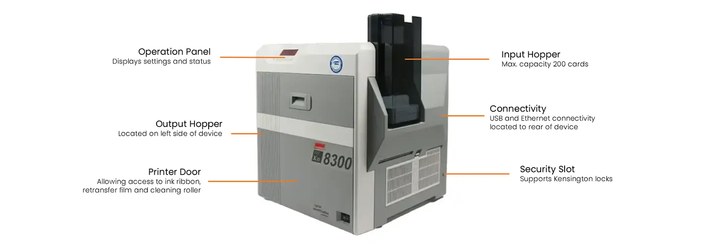 Matica XID8300 ID Card Printer