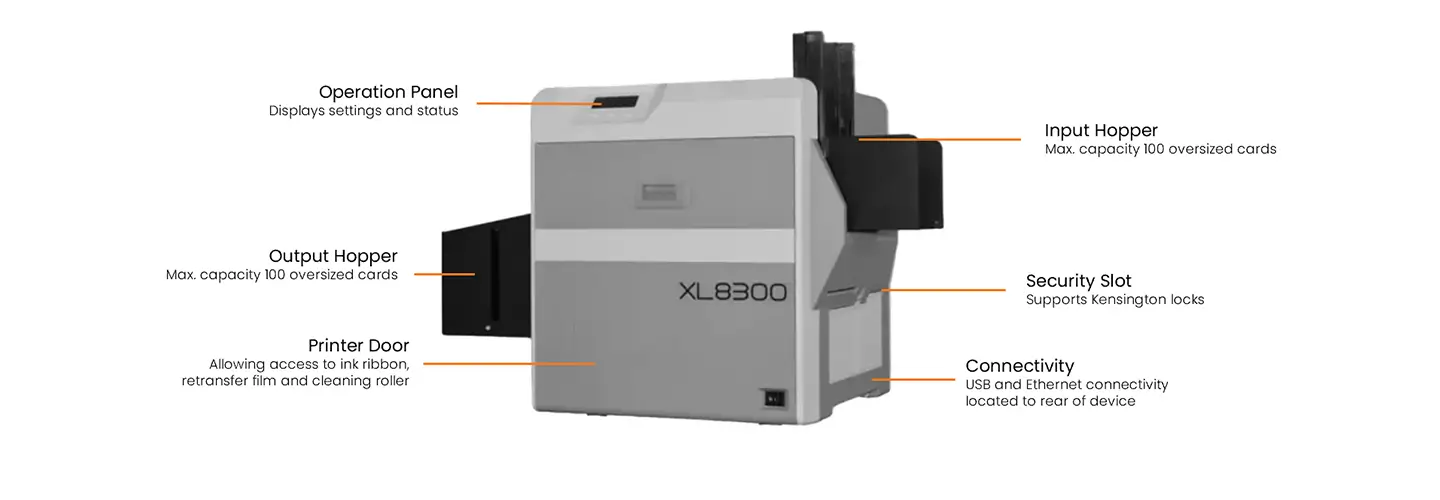 Matica XL8300 ID Card Printer