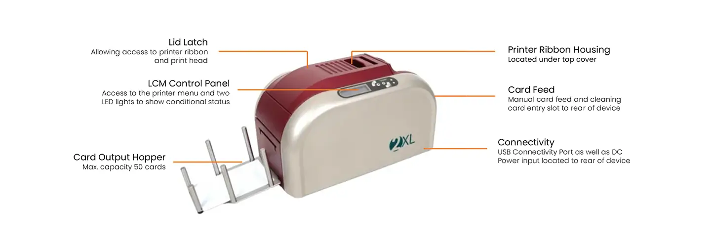 Pe2M 2XL+ ID Card Printer